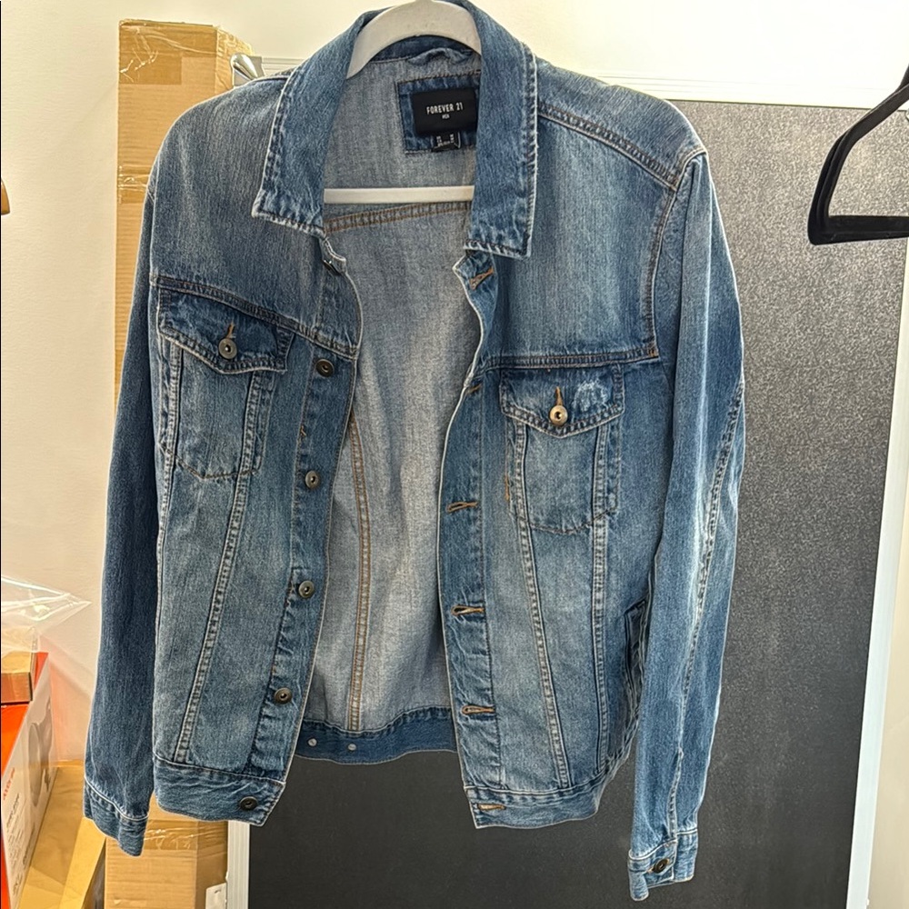 Forever 21 Blue Denim Jacket